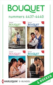 Harlequin Bouquet e-bundel nummers 4437 - 4440 - Annie West, Michelle Smart, Joss Wood, Pippa Roscoe - ebook