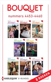 Harlequin Bouquet e-bundel nummers 4453 - 4460 - Melanie Milburne, Cathy Williams, Maisey Yates, Clare Connelly, Dani Collins, Louise Fuller, Kali Anthony, Bella Mason - ebook