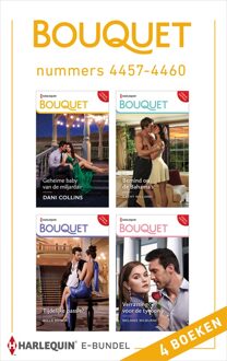 Harlequin Bouquet e-bundel nummers 4457 - 4460 - Melanie Milburne, Cathy Williams, Dani Collins, Bella Mason - ebook