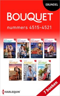 Harlequin Bouquet e-bundel nummers 4515 - 4521 - Carol Marinelli, Joss Wood, Kim Lawrence, Shannon McKenna, Kelly Hunter, Melanie Milburne, Tara Pammi - ebook