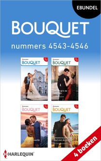 Harlequin Bouquet e-bundel nummers 4543 - 4546 - Michelle Smart, Caitlin Crews, Bella Mason, Shannon McKenna - ebook
