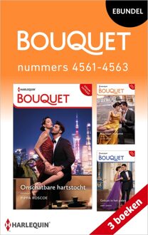Harlequin Bouquet e-bundel nummers 4561 - 4563 - Pippa Roscoe, Julia James, Abby Green - ebook