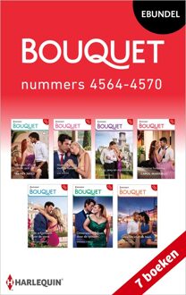 Harlequin Bouquet e-bundel nummers 4564 - 4570 - Maisey Yates, Jane Porter, Lorraine Hall, Carol Marinelli, Kali Anthony, Amanda Cinelli, Joss Wood - ebook