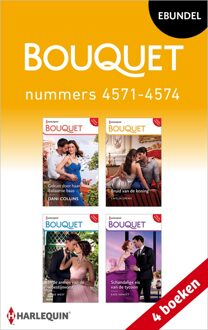 Harlequin Bouquet e-bundel nummers 4571 - 4574 - Dani Collins, Caitlin Crews, Annie West, Kate Hewitt - ebook