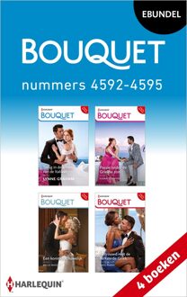 Harlequin Bouquet e-bundel nummers 4592 - 4595 - Lynne Graham, Susan Stephens, Bella Mason, Tara Pammi - ebook