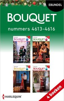 Harlequin Bouquet e-bundel nummers 4613 - 4616 - Michelle Smart, Clare Connelly, Millie Adams, Caitlin Crews - ebook