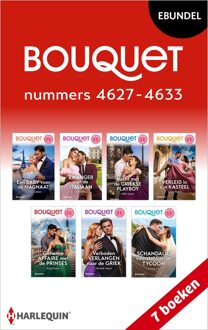 Harlequin Bouquet e-bundel nummers 4627 - 4633 - Lynne Graham, Caitlin Crews, Millie Adams, Louise Fuller, Kelly Hunter, Michelle Smart, Lorraine Hall - ebook