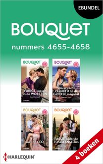 Harlequin Bouquet e-bundel nummers 4655 - 4658 - Carol Marinelli, Fleur van Ingen, Lucy King, Kim Lawrence - ebook