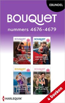 Harlequin Bouquet e-bundel nummers 4676 - 4679 - Sharon Kendrick, Clare Connelly, Michelle Smart, Jackie Ashenden - ebook