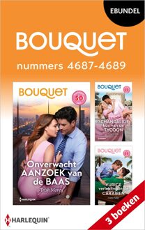 Harlequin Bouquet e-bundel nummers 4687 - 4689 - Trish Morey, Dani Collins, Louise Fuller - ebook