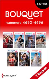 Harlequin Bouquet e-bundel nummers 4690 - 4696 - Lucy King, Millie Adams, Jackie Ashenden, Emmy Grayson, Jadesola James, Caitlin Crews, Heidi Rice - ebook