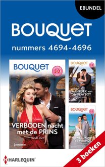 Harlequin Bouquet e-bundel nummers 4694 - 4696 - Heidi Rice, Millie Adams, Jackie Ashenden - ebook