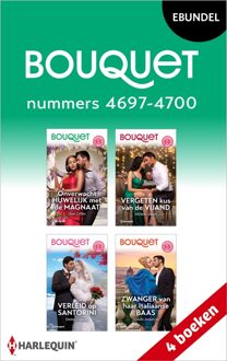 Harlequin Bouquet e-bundel nummers 4697 - 4700 - Dani Collins, Michelle Smart, Emmy Grayson, Natalie Anderson - ebook