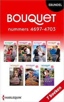 Harlequin Bouquet e-bundel nummers 4697 - 4703 - Dani Collins, Cathy Williams, Lorraine Hall, Michelle Smart, Emmy Grayson, Natalie Anderson, Carol Marinelli - ebook