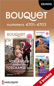 Harlequin Bouquet e-bundel nummers 4701 - 4703 - Carol Marinelli, Cathy Williams, Lorraine Hall - ebook