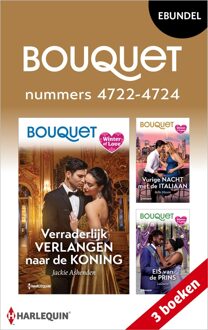 Harlequin Bouquet e-bundel nummers 4722 - 4724 - Jackie Ashenden, Bella Mason, LaQuette - ebook