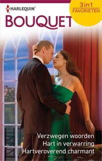 Harlequin Bouquet Favorieten 594 - Verzwegen woorden ; Hart in verwarring ; Hartveroverend charmant