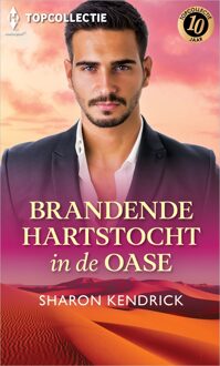 Harlequin Brandende hartstocht in de oase - Sharon Kendrick - ebook