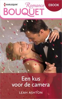 Harlequin Een kus voor de camera - Leah Ashton - ebook