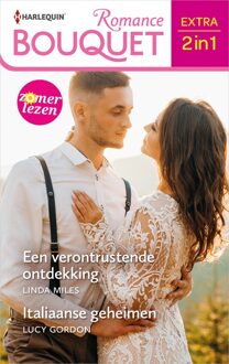 Harlequin Een verontrustende ontdekking / Italiaanse geheimen - Linda Miles, Lucy Gordon - ebook