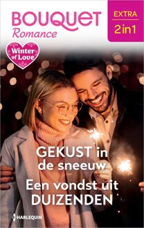 Harlequin Gekust in de sneeuw / Een vondst uit duizenden - Scarlet Wilson, Shirley Jump - ebook
