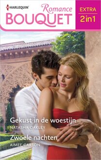 Harlequin Gekust in de woestijn / Zwoele nachten - Natasha Oakley, Aimee Carson - ebook