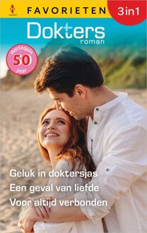 Harlequin Geluk in doktersjas / Een geval van liefde / Voor altijd verbonden - Charlotte Hawkes, Fiona Lowe, Caroline Anderson - ebook