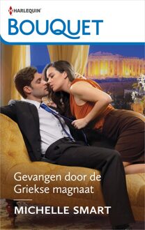 Harlequin Gevangen door de Griekse magnaat - Michelle Smart - ebook