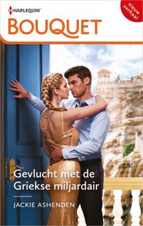 Harlequin Gevlucht met de Griekse miljardair - Jackie Ashenden - ebook