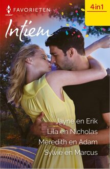 Harlequin Jayne en Erik / Lila en Nicholas / Meredith en Adam / Sylvie en Marcus - Elizabeth Bevarly, Anne Marie Winston, Kate Little, Katherine Garbera - ebook