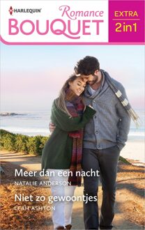 Harlequin Meer dan een nacht / Niet zo gewoontjes - Natalie Anderson, Leah Ashton - ebook