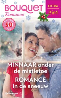 Harlequin Minnaar onder de mistletoe / Romance in de sneeuw - Carole Mortimer, Scarlet Wilson - ebook