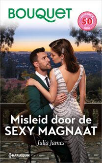 Harlequin Misleid door de sexy magnaat - Julia James - ebook