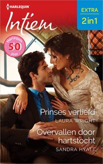 Harlequin Prinses verliefd / Overvallen door hartstocht - Laura Wright, Sandra Hyatt - ebook