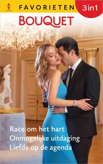 Harlequin Race om het hart / Onmogelijke uitdaging / Liefde op de agenda - Chantelle Shaw, Emma Darcy, Carole Mortimer - ebook