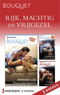 Harlequin Rijk, machtig en vrijgezel (3-in-1) - eBook Miranda Lee (9402531076)