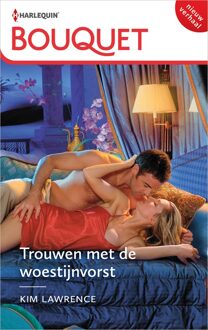 Harlequin Trouwen met de woestijnvorst - Kim Lawrence - ebook