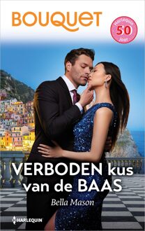 Harlequin Verboden kus van de baas - Bella Mason - ebook