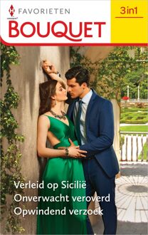 Harlequin Verleid op Sicilië? / Onverwacht veroverd / Opwindend verzoek - Melanie Milburne, Sandra Marton, Miranda Lee - ebook