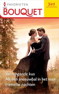 Harlequin Verzengende kus / Als een sneeuwbal in het vuur / Hemelse nachten - Lynne Graham, Catherine Spencer, Helen Brooks - ebook