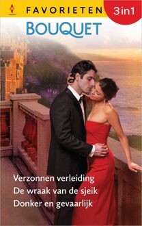 Harlequin Verzonnen verleiding / De wraak van de sjeik / Donker en gevaarlijk - Kathryn Ross, Lucy Gordon, Trish Morey - ebook