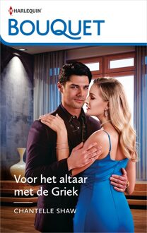 Harlequin Voor het altaar met de Griek - Chantelle Shaw - ebook