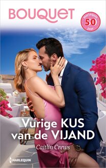 Harlequin Vurige kus van de vijand - Caitlin Crews - ebook