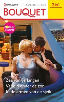 Harlequin Zee van verlangen / Verleid onder de zon / In de armen van de sjeik - Abby Green, Anne Mather, Barbara McMahon - ebook