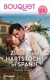 Harlequin Zinderende hartstocht in Spanje - Natalie Anderson - ebook