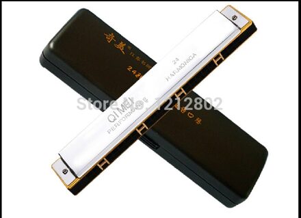 Harmonica 24 Holes C Tone Professionele Prestaties Accent Harmonica