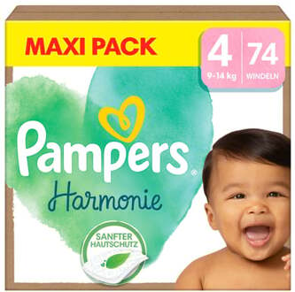 Harmonie - Maat 4 - Mega Pack - 74 stuks - 9/14 KG