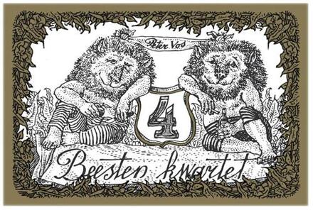 Harmonie, Uitgeverij De Beestenkwartet - Boek P. Vos (9061690145)