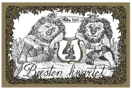 Harmonie, Uitgeverij De Beestenkwartet - Boek P. Vos (9061690145)