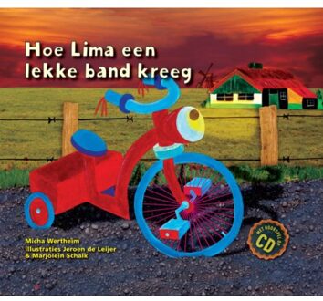 Harmonie, Uitgeverij De Hoe Lima een lekke band kreeg + CD - Boek Micha Wertheim (9061699452)